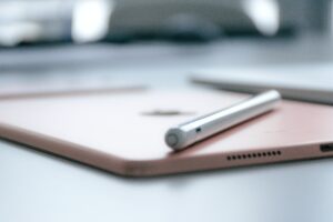 ipad and pen