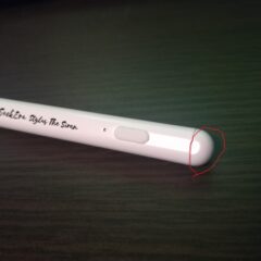 タッチペン、スタイラスペンの電源スイッチについて