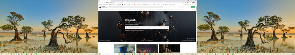 画面配置の不具合