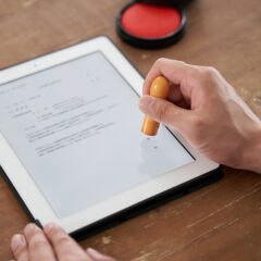 ペーパーレス化！タッチペンの使い方アイデアいろいろ！